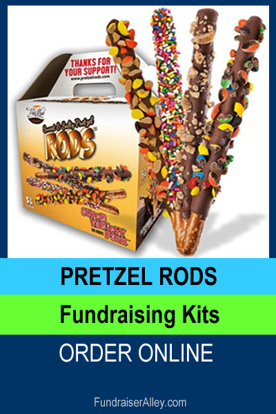 Pretzel Rods Fundraising Kits, Order Online
