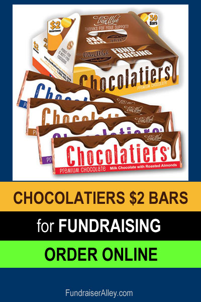 Chocolatiers $2 Bars for Fundraising, Order Online