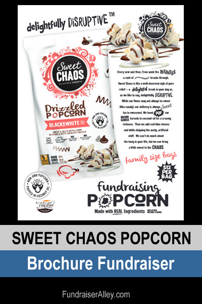 Sweet Chaos Popcorn Brochure Fundraiser