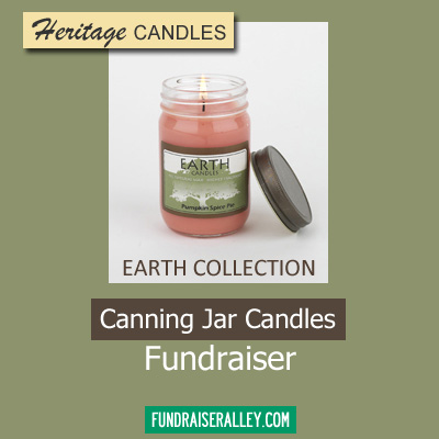 Canning Jar Candles Fundraiser