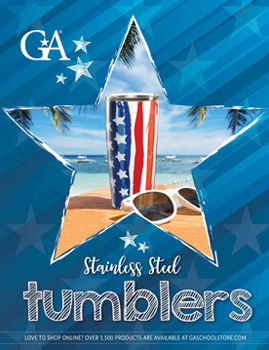 Stainless Steel Tumblers Order-Taker Fundraising Brochures