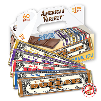 Americas Variety One Dollar Bar Fundraising Kit