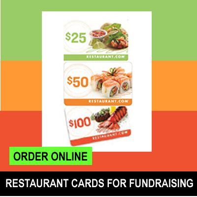 Restaurant Card Fundraiser