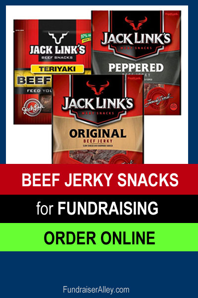 Beef Jerky Snacks for Fundraising, Order Online
