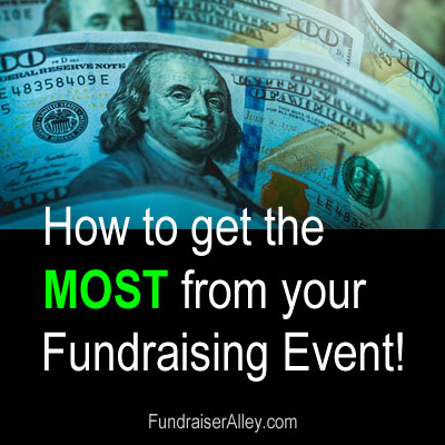 How to Get the Most from your Fundraising Event