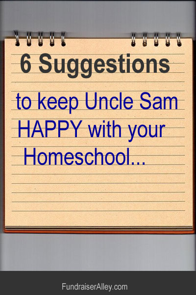 6 Suggestions to Keep Uncle Sam Happy With Your Homeschool