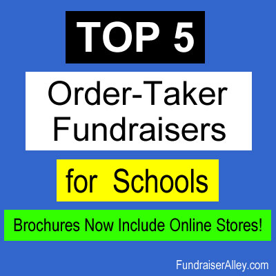 Top 5 Order-Taker Fundraisers for Schools, Now With Online Stores