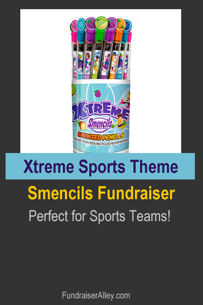 Xtreme Sports Theme Smencils Fundraiser, Perfect for Sports Teams!