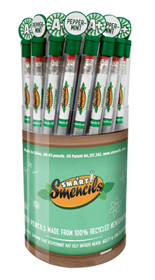 Peppermint Scented Pencils for School Fundraising -Smart Smencils