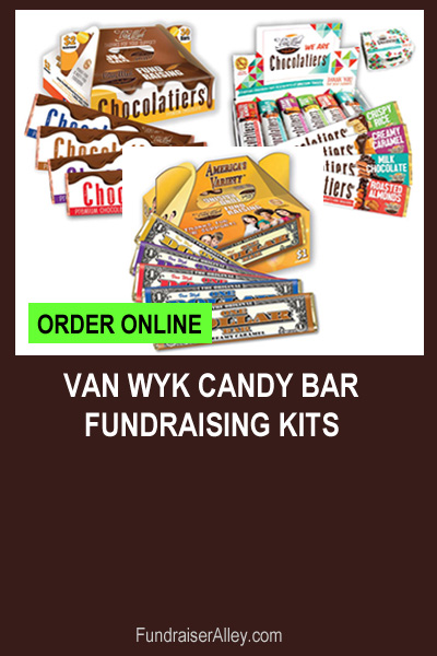 Van Wyk Candy Bar Fundraising Kits, Order Online