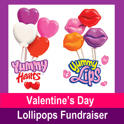 Valentine's Day Lollipops Fundraiser