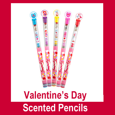Valentine's Day Scented Pencils