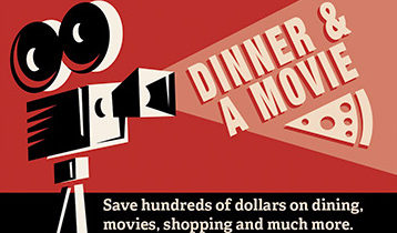 Dinner and Movie Discount Card Fundraiser