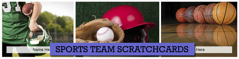 Sports Team Scratchcards