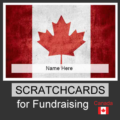 Scratchcards for Canada Fundraising