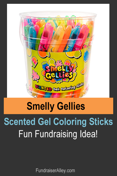 Smelly Gellies Scented Gel Coloring Sticks, Fun Fundraising Idea!