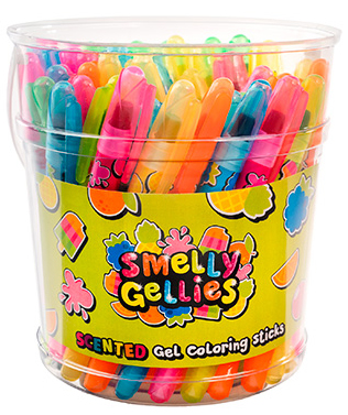 Smelly Gellies Scented Gel Coloring Sticks for Fundraising
