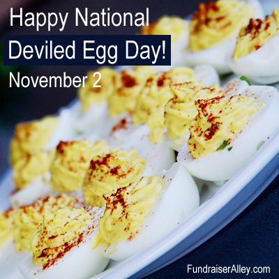 November 2 - National Deviled Egg Day