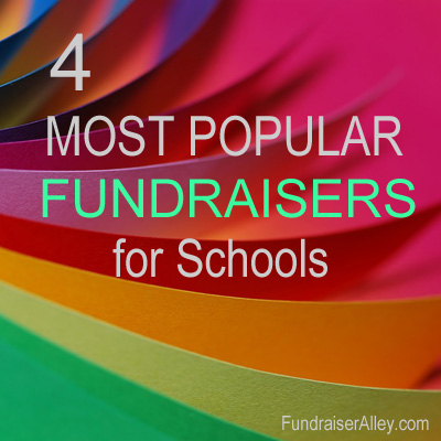 4 Most Popular Fundraisers for Schools