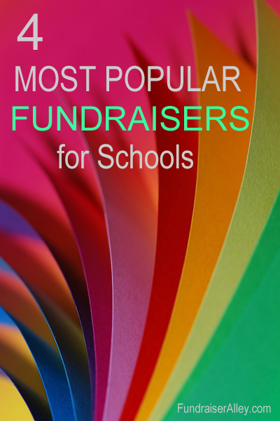 4 Most Popular Fundraisers for Schools