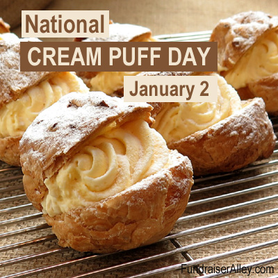 National Cream Puff Day, January 2