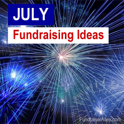 July Fundraising Ideas