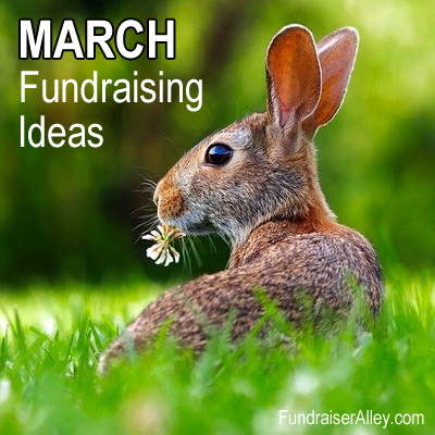March Fundraising Ideas