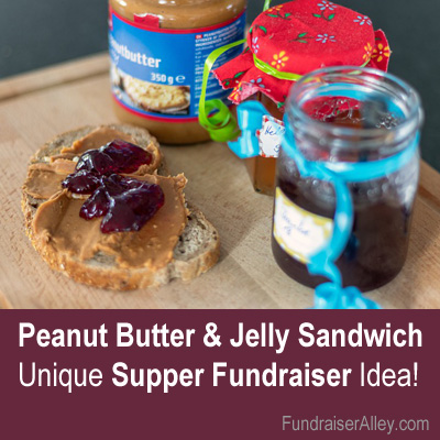 PBJ Sandwiches - Unique Supper Fundraiser Idea!