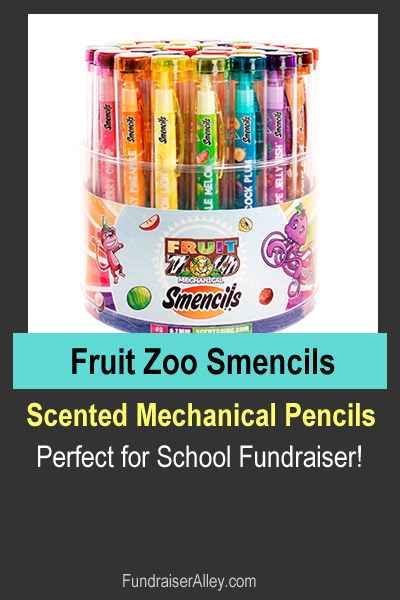 Fruit Zoo Smencils, Scented Mechanical Pencils, Perfect for School Fundraiser!