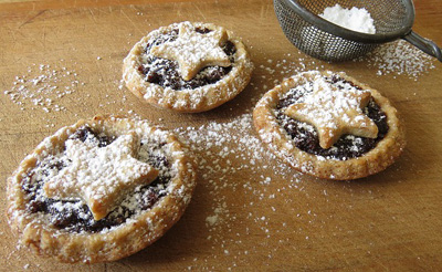 Individual Blueberry Pies