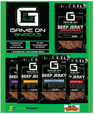Game On Beef Jerky Order-Taker Fundraiser