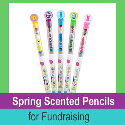 Spring Scented Pencils for Fundraising