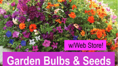 Garden Bulbs and Seeds Order-Taker Fundraiser with Web Store