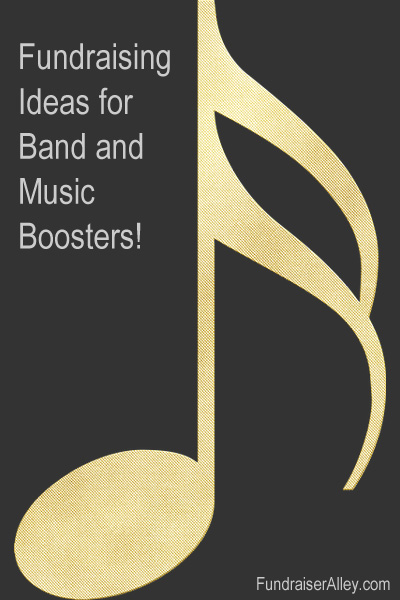 Fundraising Ideas for Band and Music Boosters!
