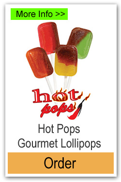 Hot Pops Lollipops - More Info/Order Online