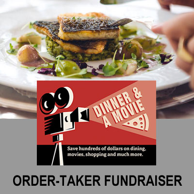 Dinner and Movie Discount Card - High Profit Fundraiser