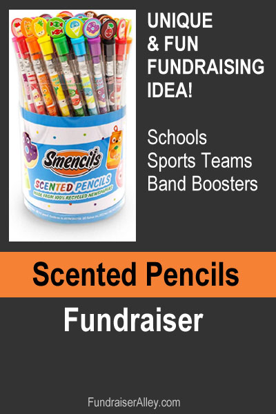 Scented Pencils Fundraiser, Unique and Fun Fundraising Idea