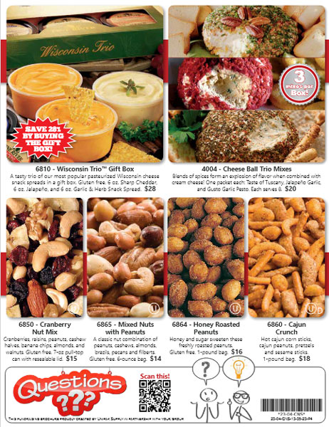 Cheese & Sausage Brochure, pg 4