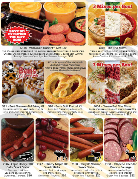 Snacks Single Sheet Order-Taker Brochure