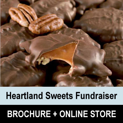 Heartland Sweets Fundraiser Brochure Plus Online Store