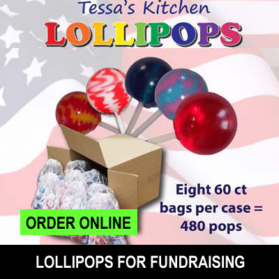 Tessas Kitchen Lollipops for Fundraising