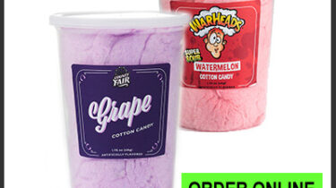 Cotton Candy Tubs for Fundraising