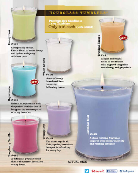 Heritage Candles, Earth Collection Brochure - Pg 3