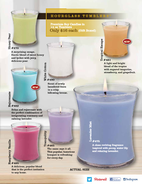 Heritage Candles, Earth Collection Brochure - Pg 3