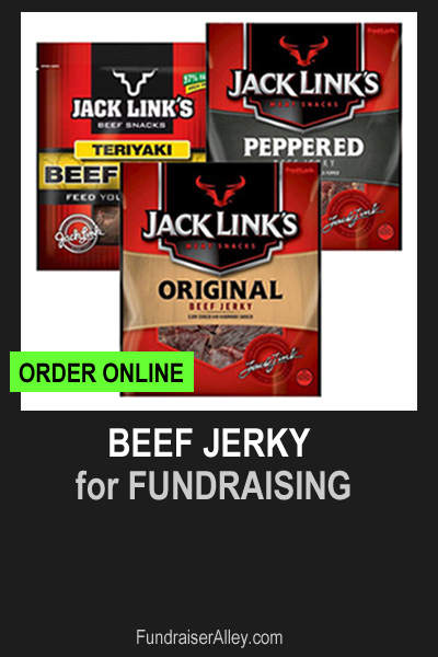 Beef Jerky Snacks for Fundraising, Order Online