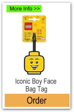 Iconic Boy Face Bag Tag