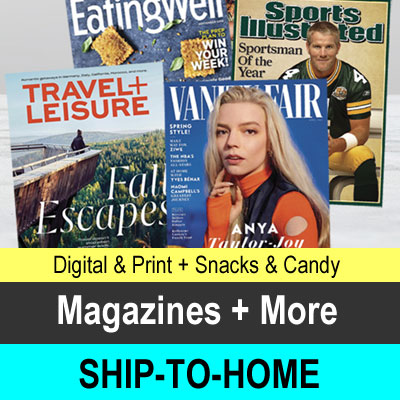 Magazines and More Ship-to-Home Fundraiser