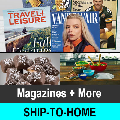 Magazines and More Ship-to-Home Fundraiser