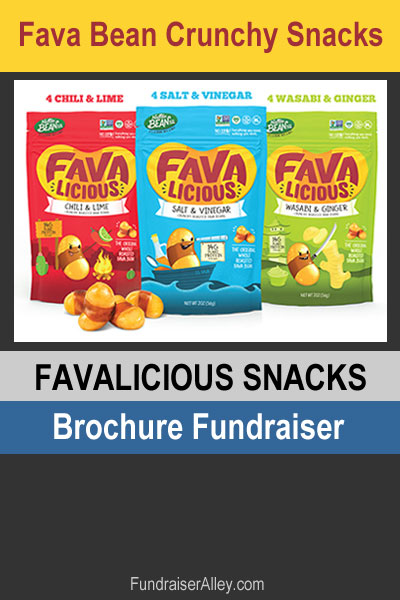 Favalicious Snacks Brochure Fundraiser