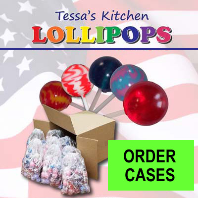 Order Cases of Tessa's Kitchen Lollipops